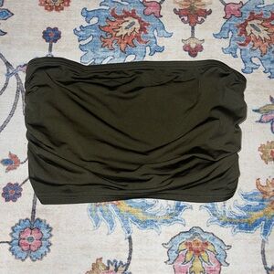 SHEIN Olive Green Tube Top